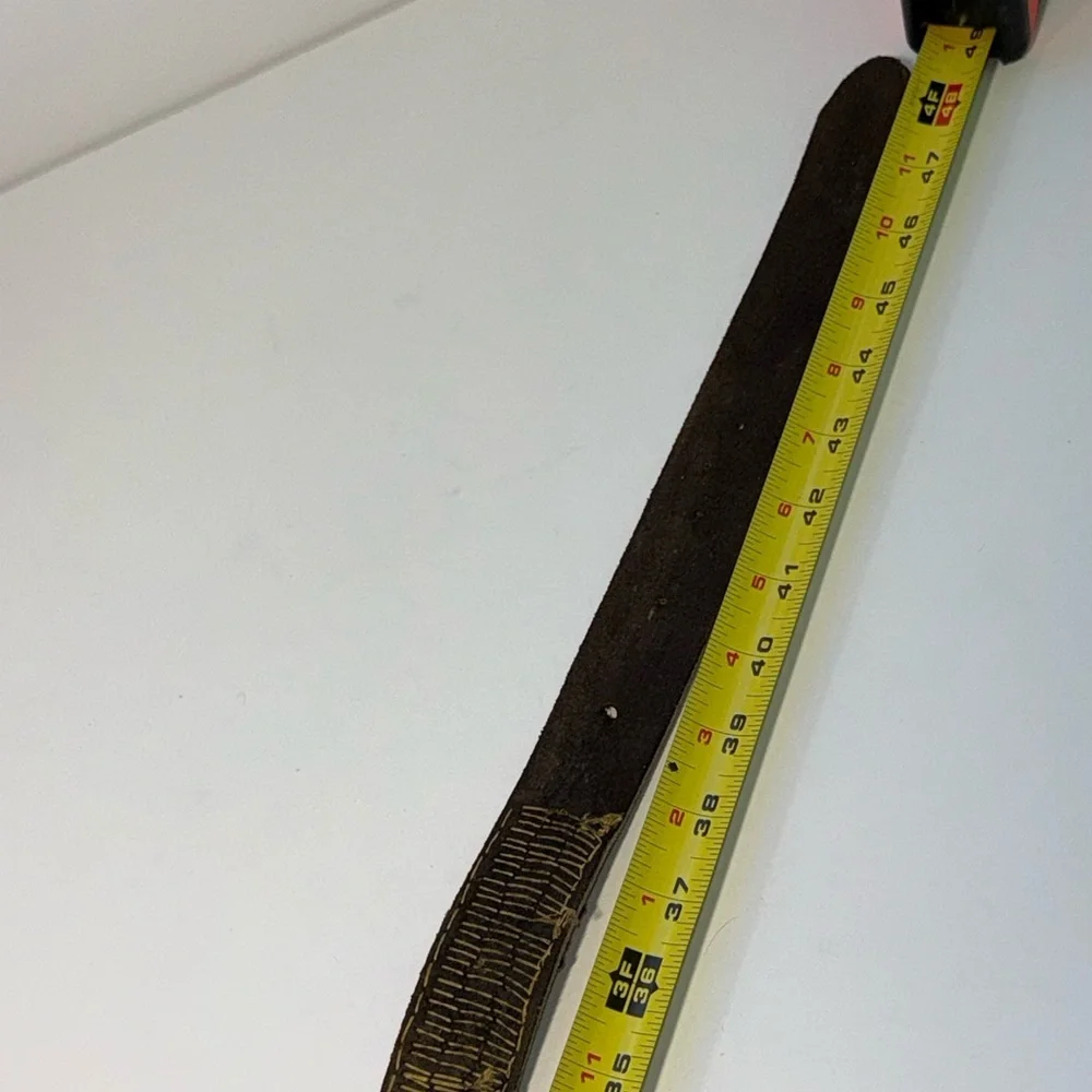 🇰🇪 Handmade Maasai Beaded Leather Belt – Kenyan Flag Design